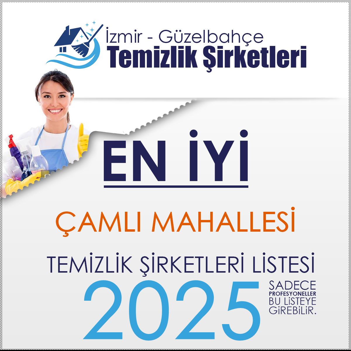 Güzelbahçe Çamlı Mahallesi En İyi Temizlik Şirketi