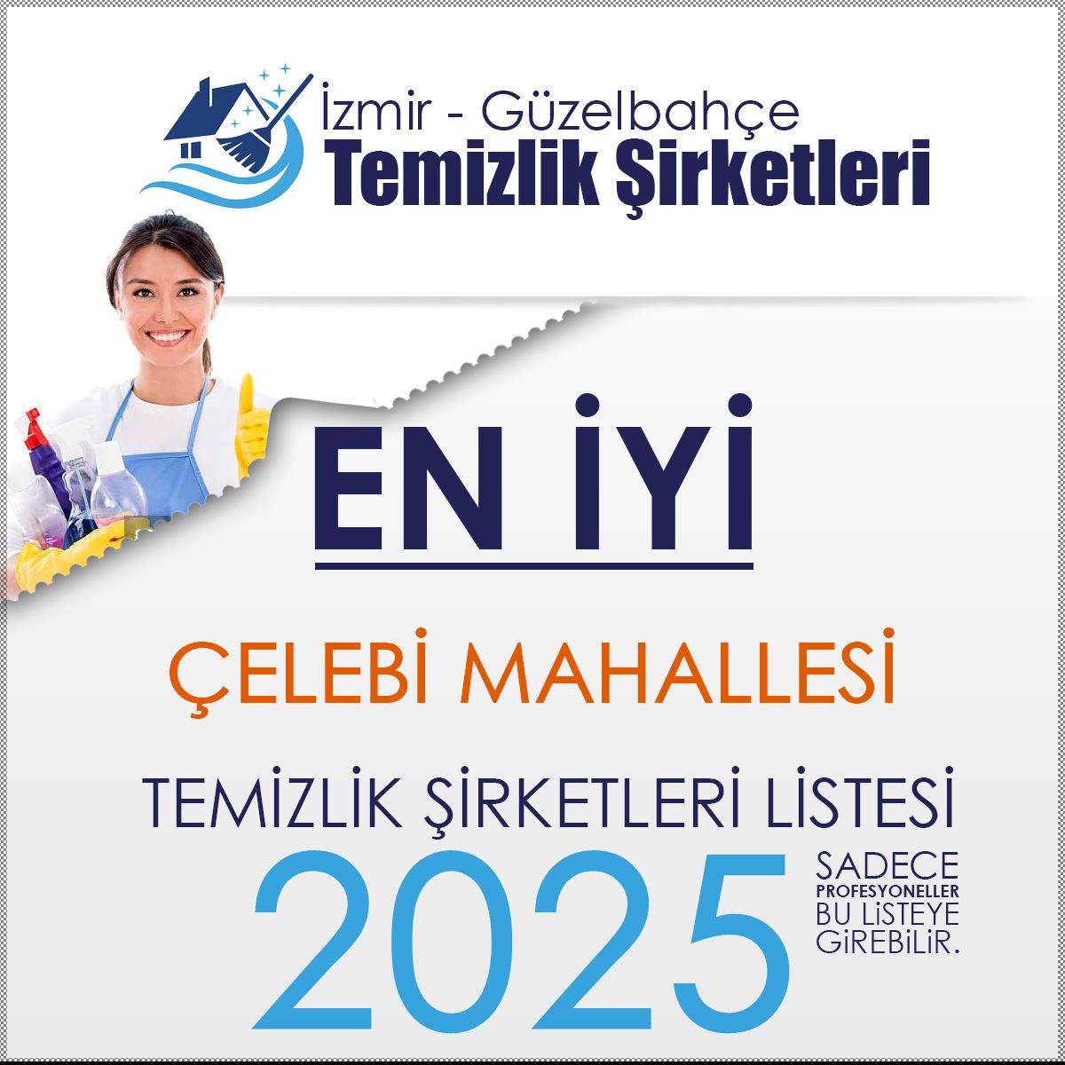 Güzelbahçe Çelebi Mahallesi En İyi Temizlik Şirketi
